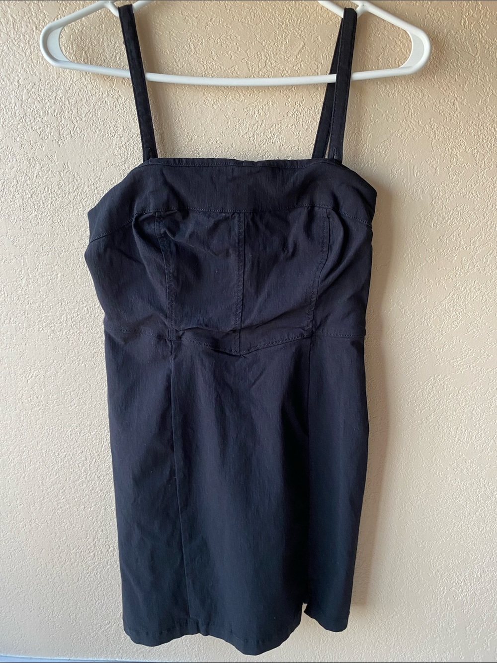 Hollister Black Mini Dress with Straps